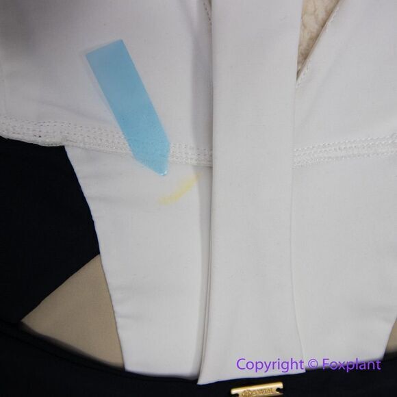 NEW MBM swim one piece swimsuit colorblock, size S - Picture 11 of 16